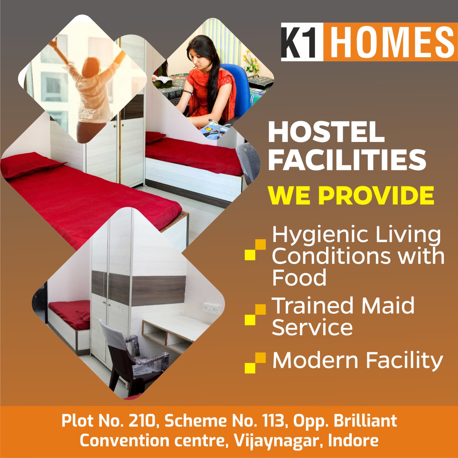 Top Boys And Girls Hostel in Indore